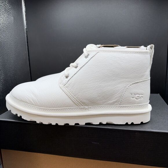 Ugg Neumel Leather White Mens Size 9 Winter Boots 1133777-WWH main image 10